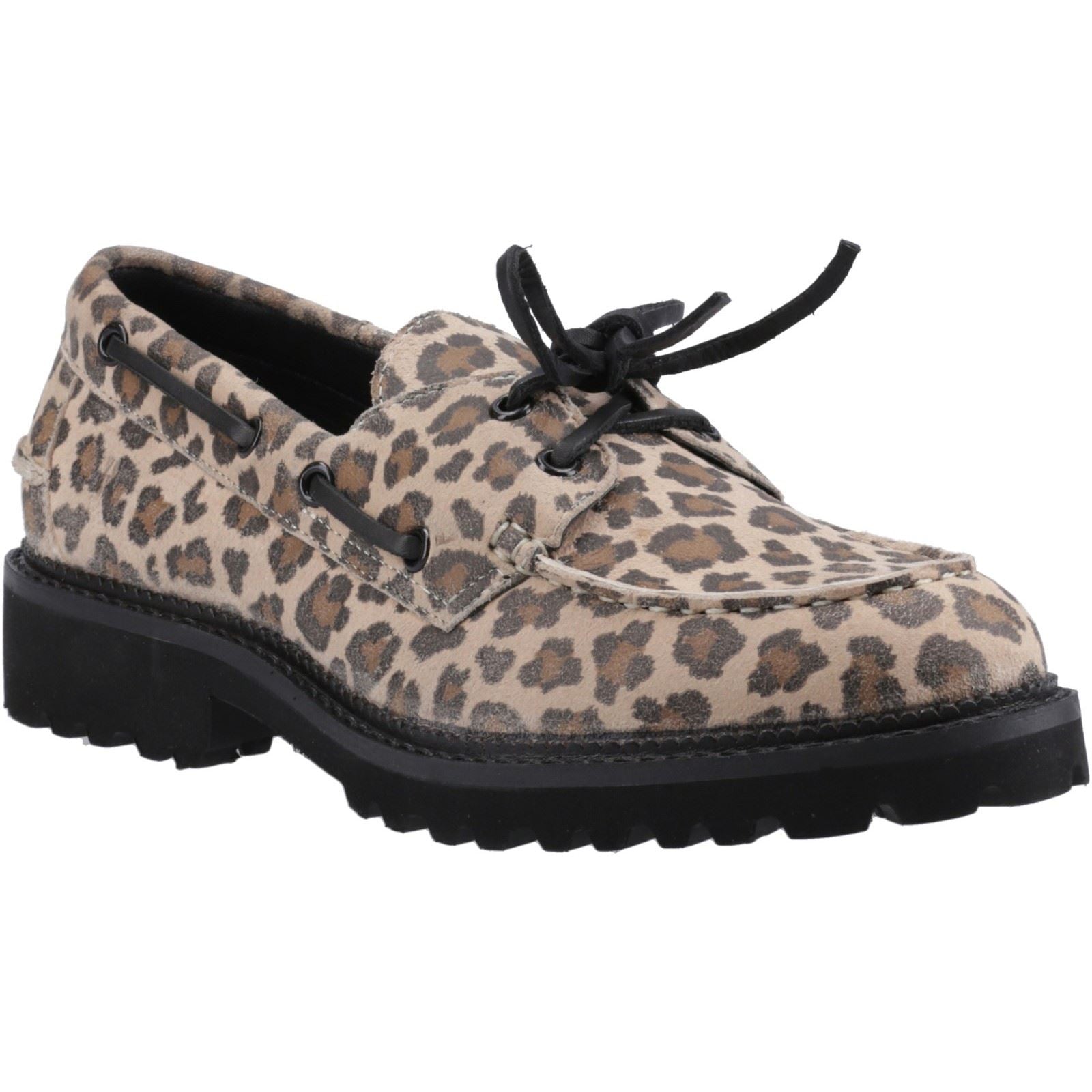Hush Puppies Geri Damen Leo Lofers Aus Wildleder