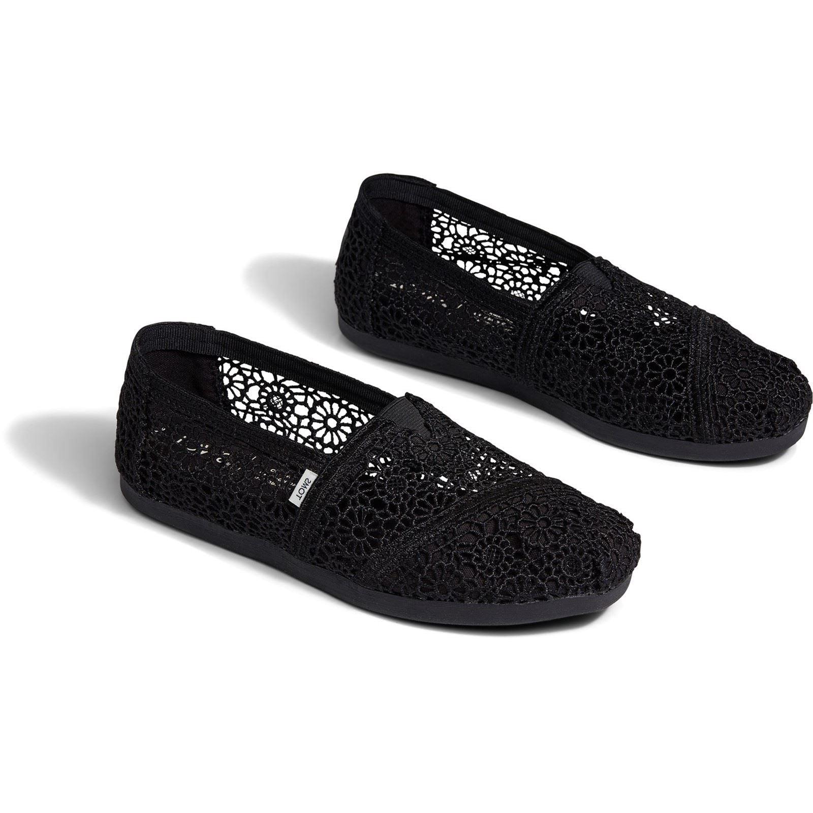TOMS Alpargata Synthetik Damen Schwarze Farbe Espadrilles