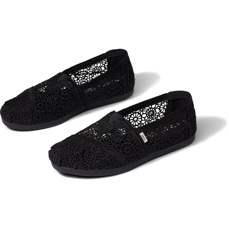 TOMS Alpargata Synthetik Damen Schwarze Farbe Espadrilles