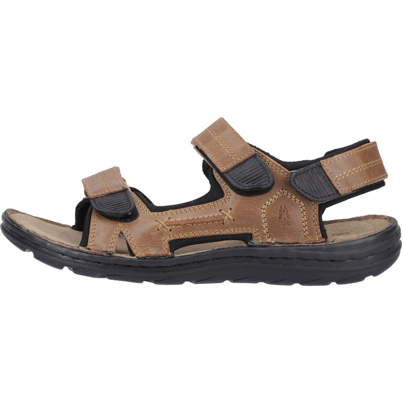 Hush Puppies Alistair Herren Sandalen Aus Braunem Leder
