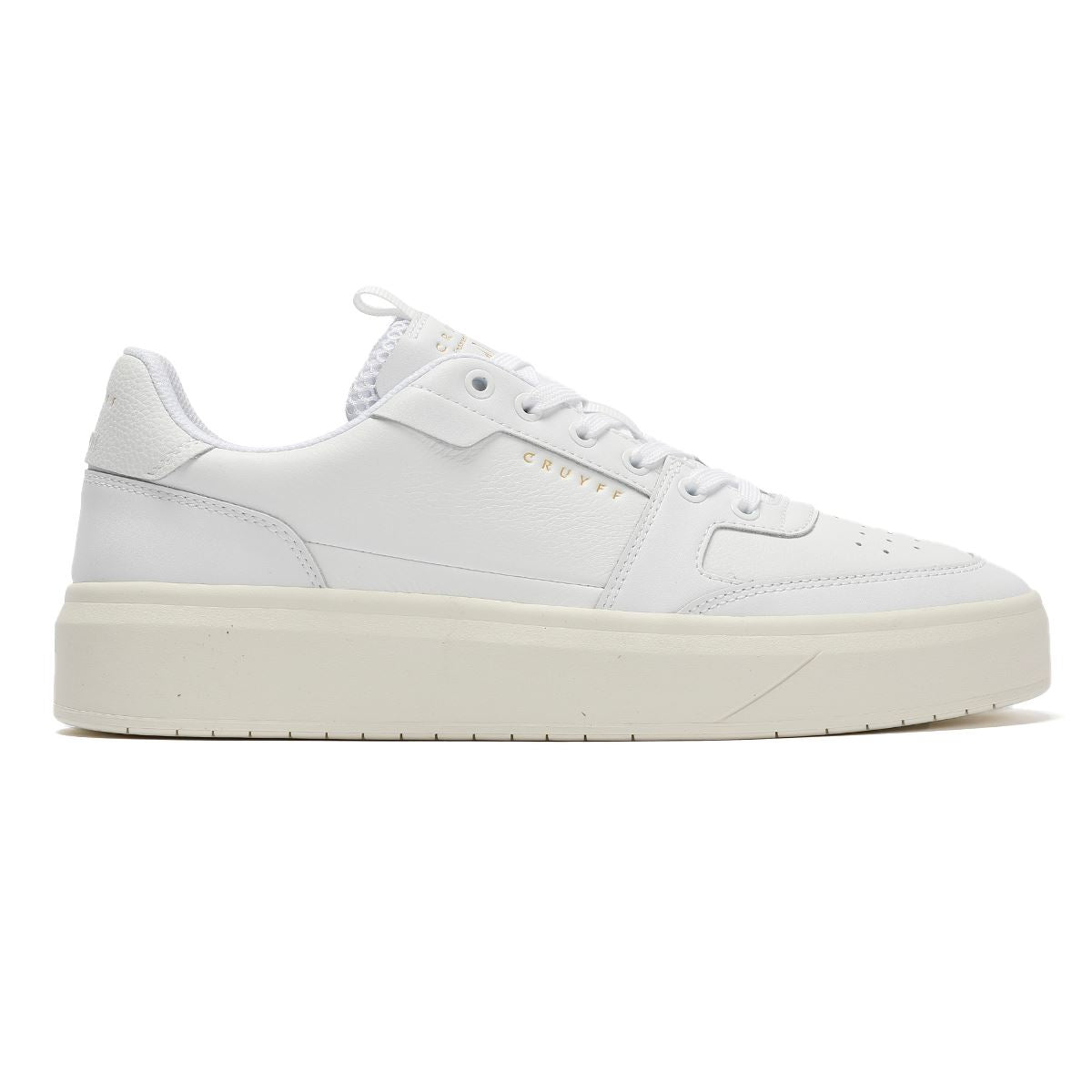 Cruyff Endorsed Pro Herren Weiße Sneaker