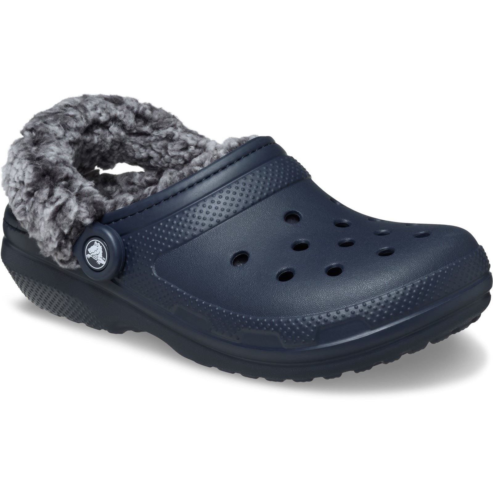 Crocs Classic Fleece Lined Thermoplastische Schuhe In Marineblau