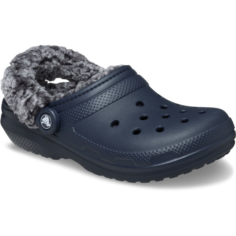 Crocs Classic Fleece Lined Thermoplastische Schuhe In Marineblau