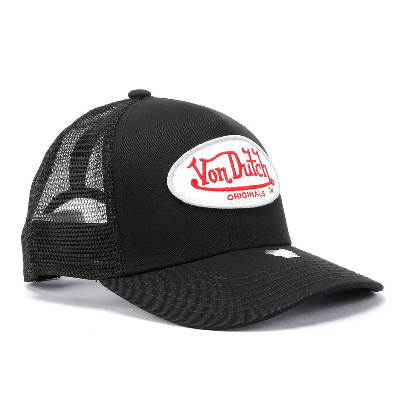 Von Dutch Trucker Baumwoll Schwarz Mützen