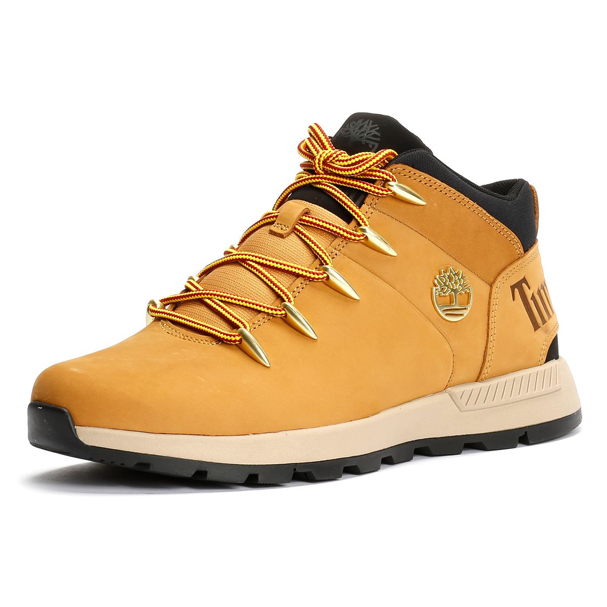 Timberland Sprint Trekker Leder Herren Gelbe Sneaker