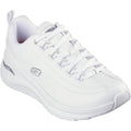 Skechers Arch Fit 2.0 - Star Bound Polyurethan-Sneaker Für Damen In Weiß/Silber