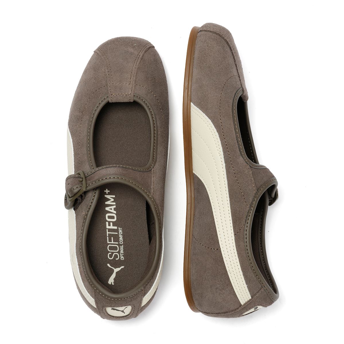 Puma Tacklette Wildleder Frauen Braun Sneaker