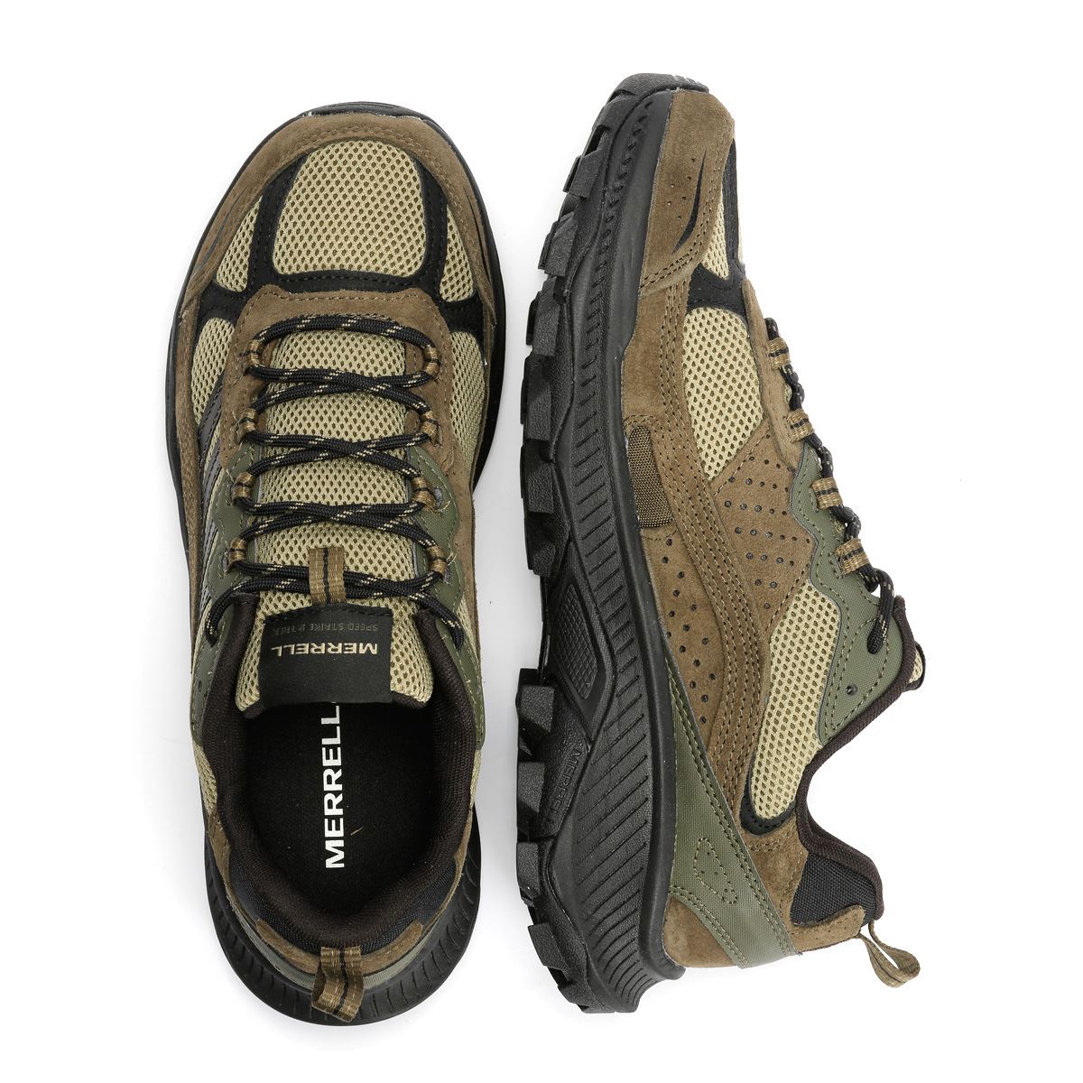 Merrell Speed Strike 2 Trek Herren Grüne Sneaker