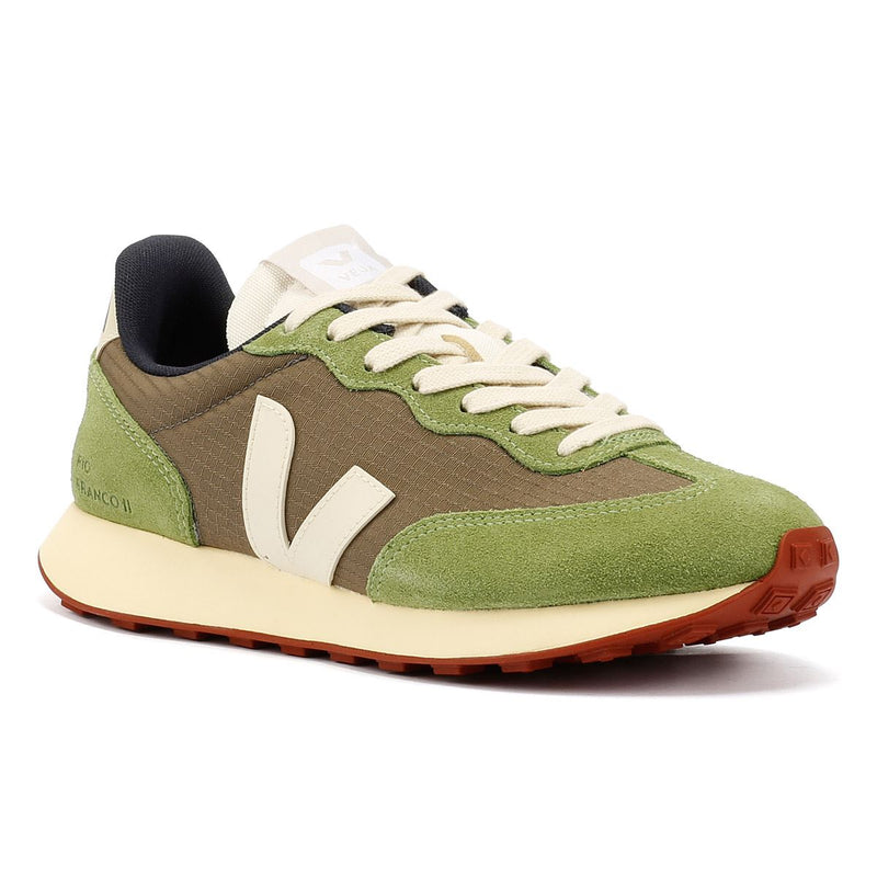 Veja Rio Branco Alveomesh Damen Grüne Turnschuhe