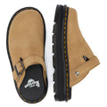 Dr. Martens Zebzag Mule Aus Wildleder In Savannah-Braun