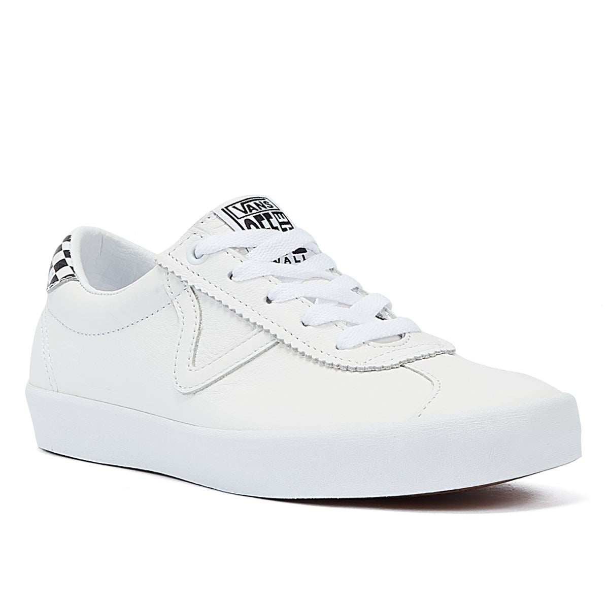 Vans Sport Low Dreifache Weiße Wildleder-Sneakers