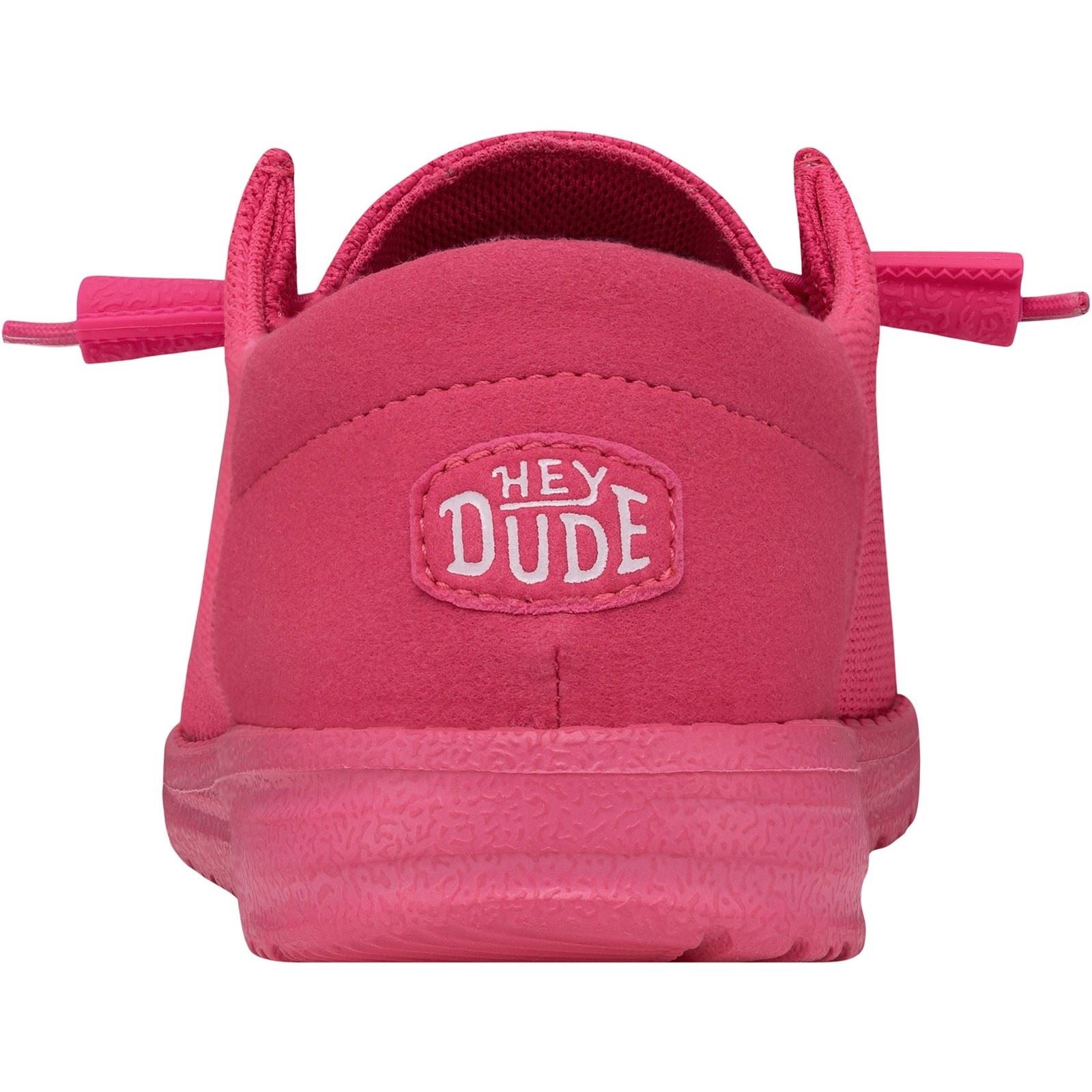 HEYDUDE Wendy Funk Mono Damen Mokassins Aus Polyester In Elektrischem Pink