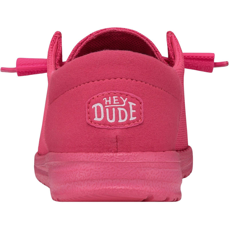 HEYDUDE Wendy Funk Mono Damen Mokassins Aus Polyester In Elektrischem Pink