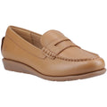 Hush Puppies Shelby Leder Damen Tan Loafers