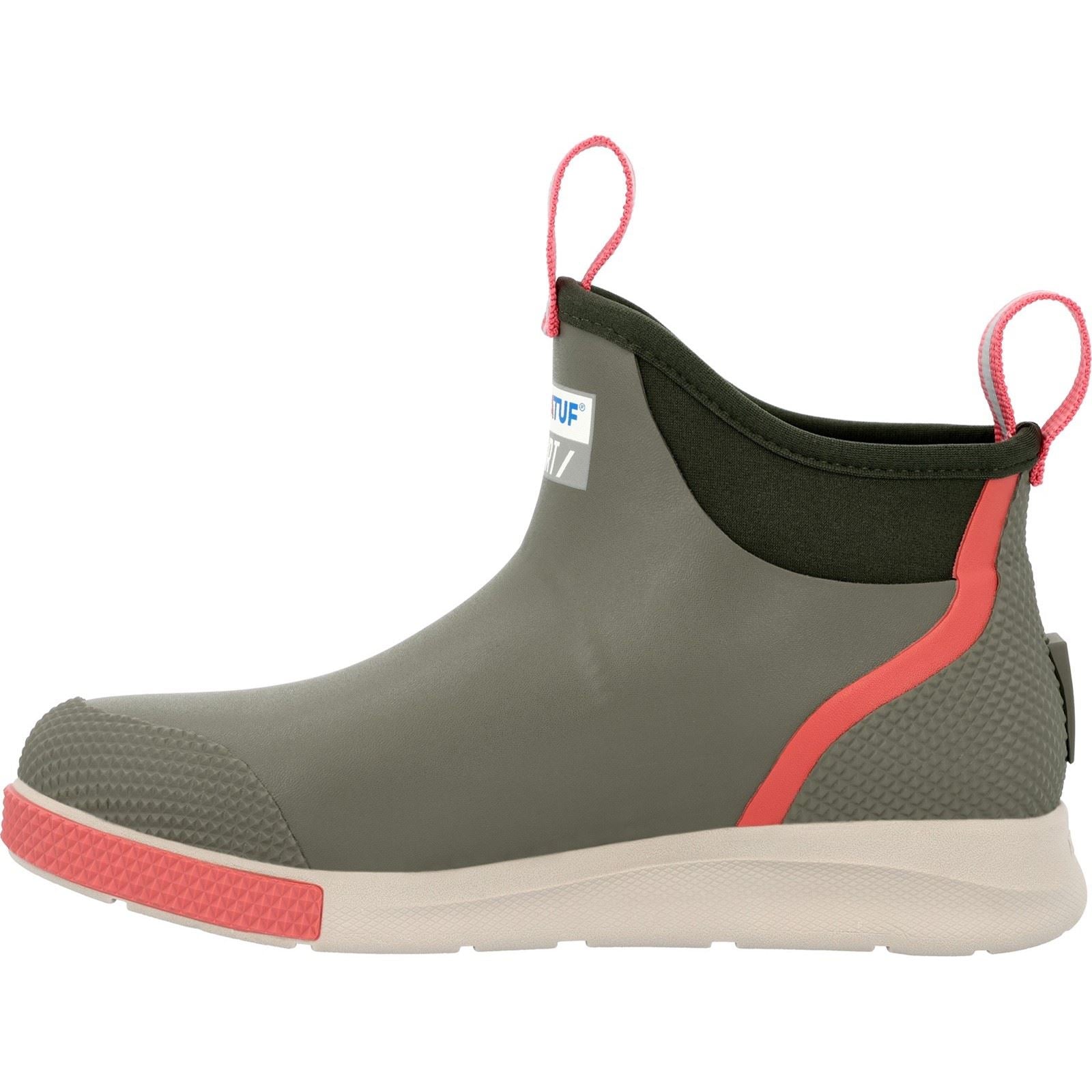 Xtratuf Knöchel Deck Sport Synthetische Oliven Wellington Stiefel