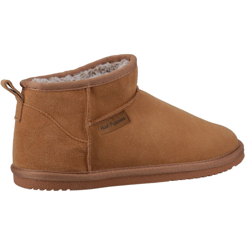 Hush Puppies Ashanti Wildleder Damen Tan Hausschuhe