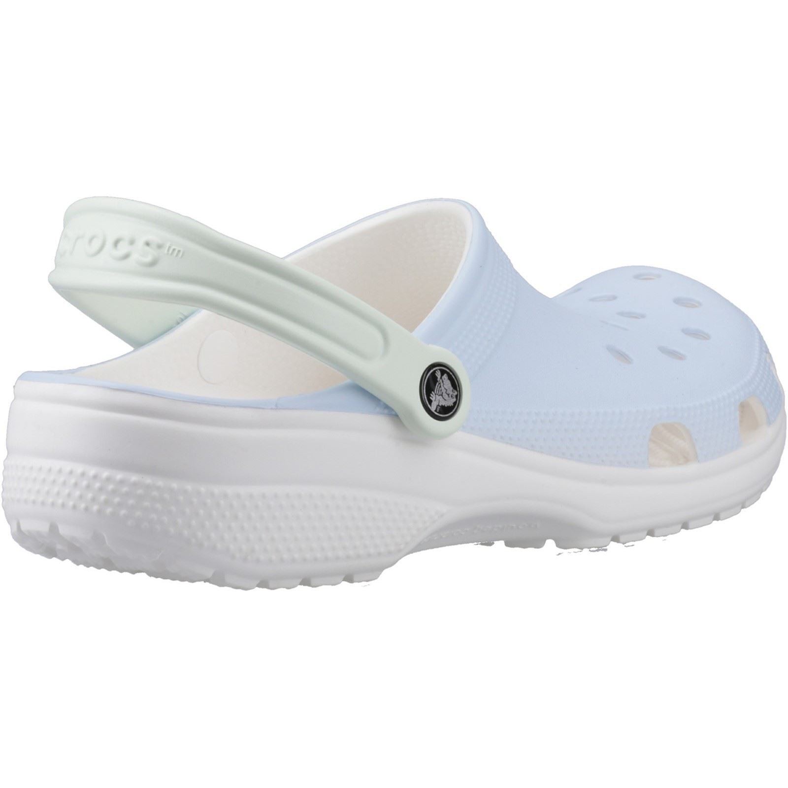 Crocs Classic Retro Sport Eva Damen Blaue Frost Clogs