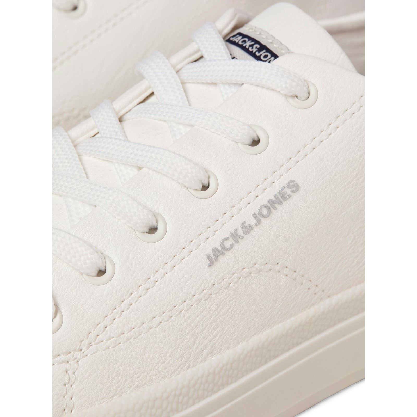 Jack & Jones Bayswater Herren Sneaker Aus Polyurethan In Strahlendem Weiß