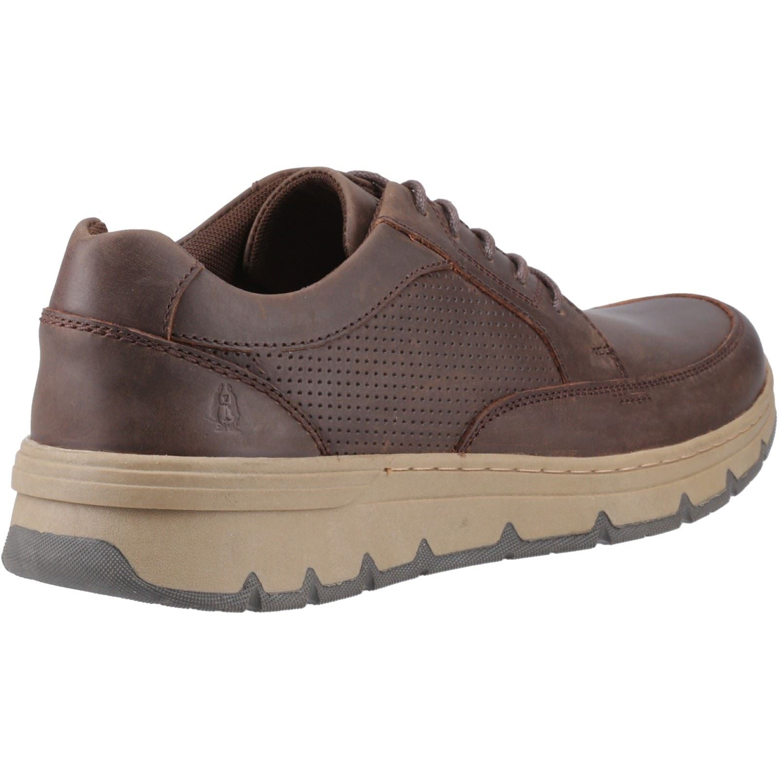 Hush Puppies Nelson Herren Schnürschuhe Aus Braunem Leder