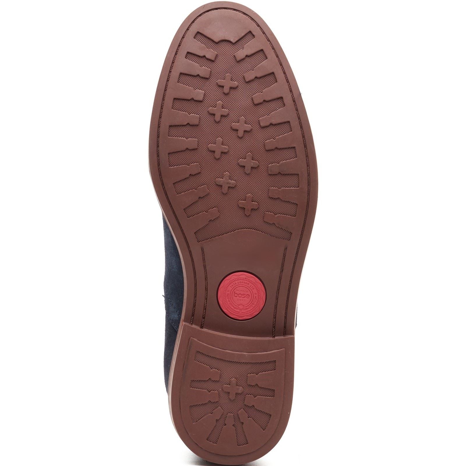 Base London Sussex Chelsea Boot Leder Herren Marine Stiefel