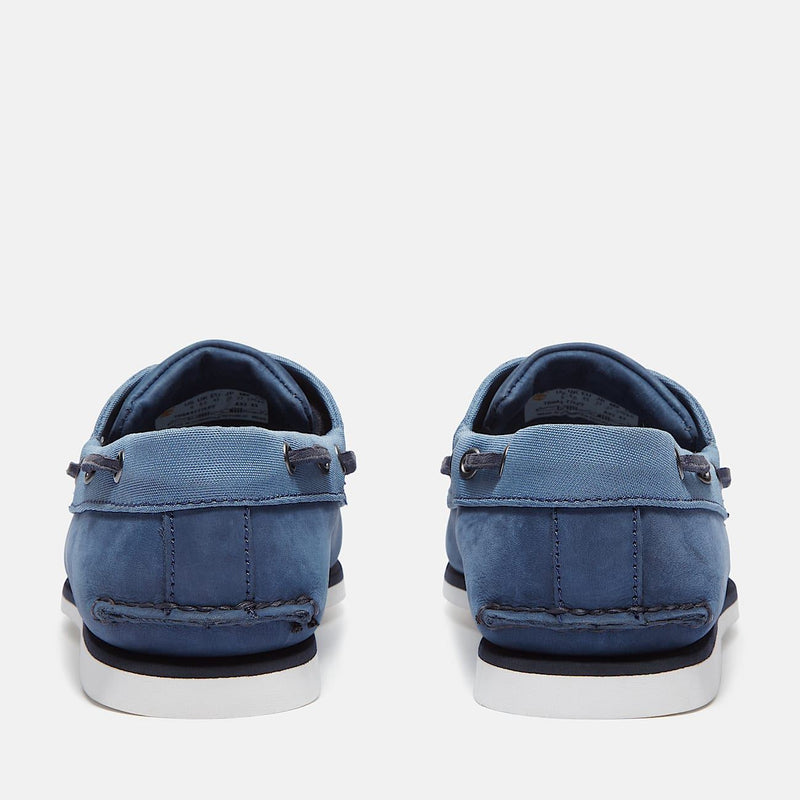 Timberland Classic 2 Eye Lederschuhe Für Herren In Blau Mit Schnürung