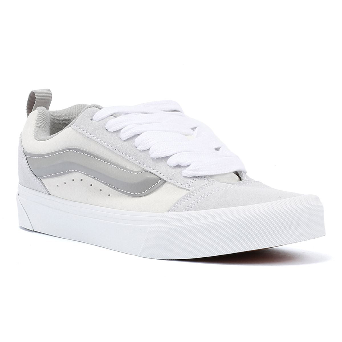 Vans Knu School Tri-Tone Graue Wildleder-Sneakers