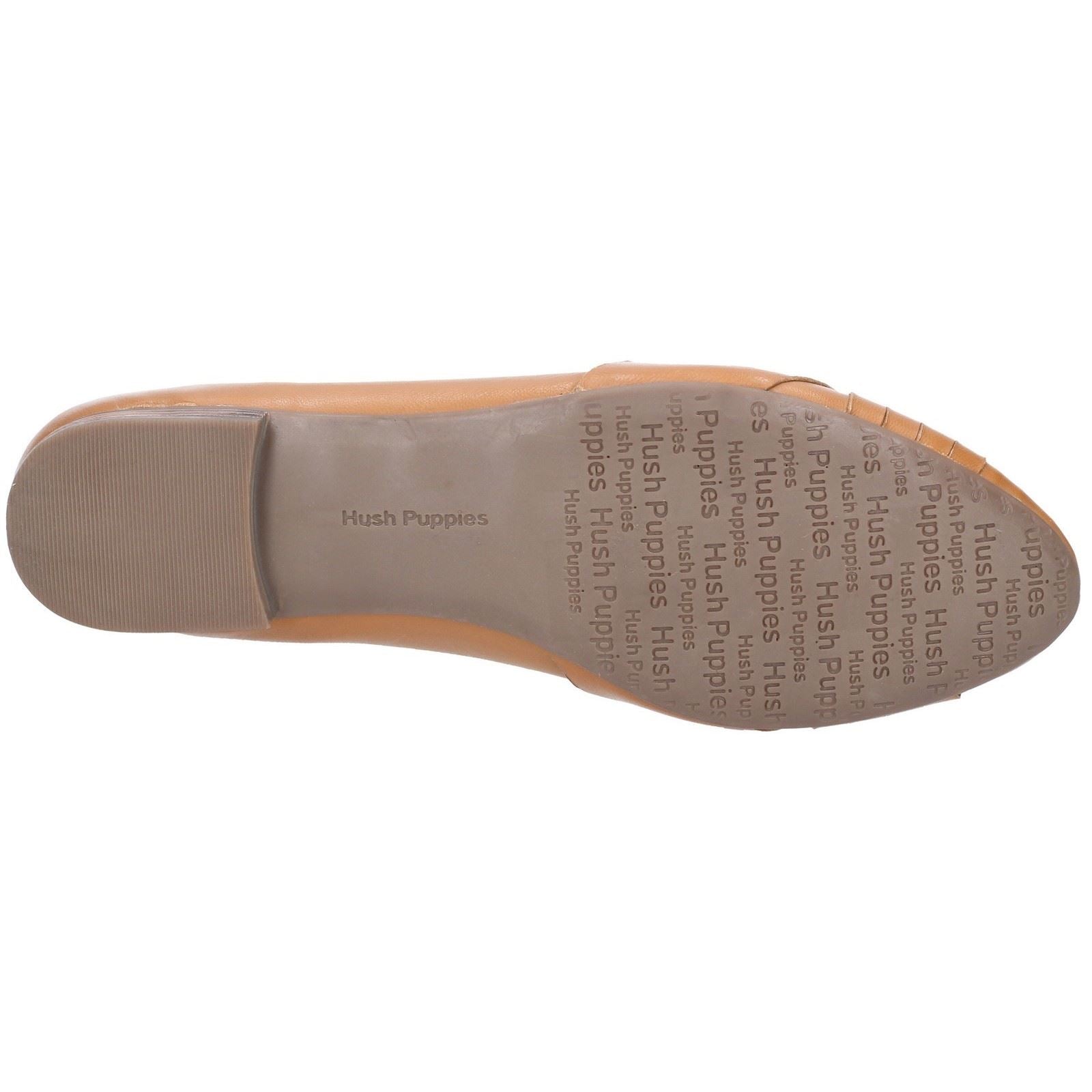 Hush Puppies Marley Ballerina Leder Damen Tan Flats