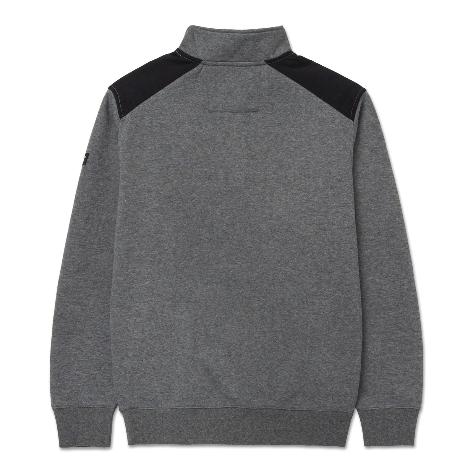 Caterpillar Essential 1/4 Zip Polyester Herren Grau Sweatshirt