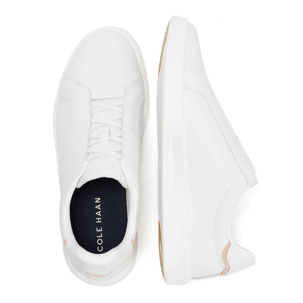 Cole Haan Grand Crosscourt Nubuck Herren Weiße Sneaker