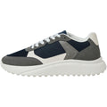 Jack & Jones Aspire Runner Polyurethan Herren Sneaker In Schiefergrau/Navy Blazer