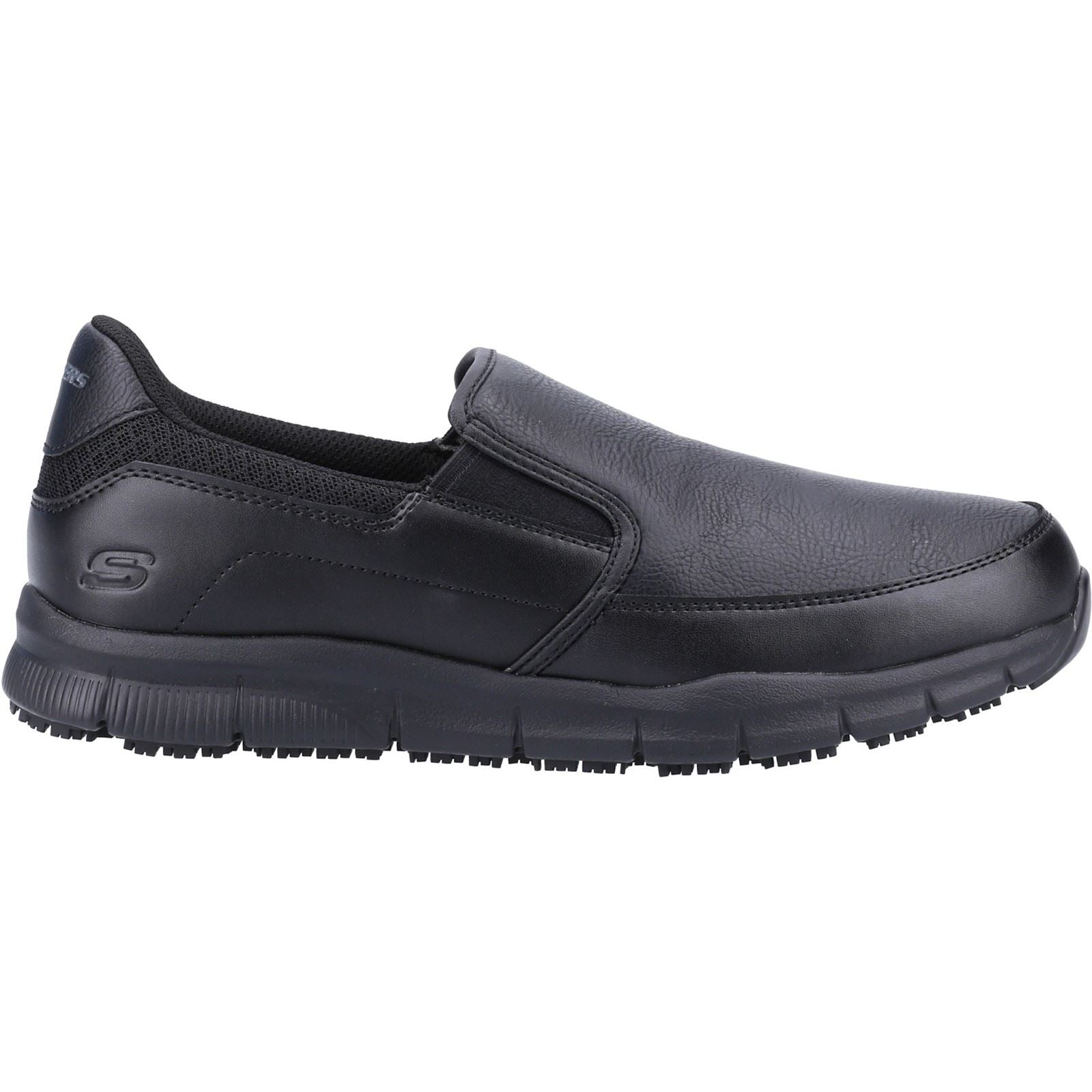 Skechers Workwear Nampa Groton Herren Schwarze Sicherheitsschuhe