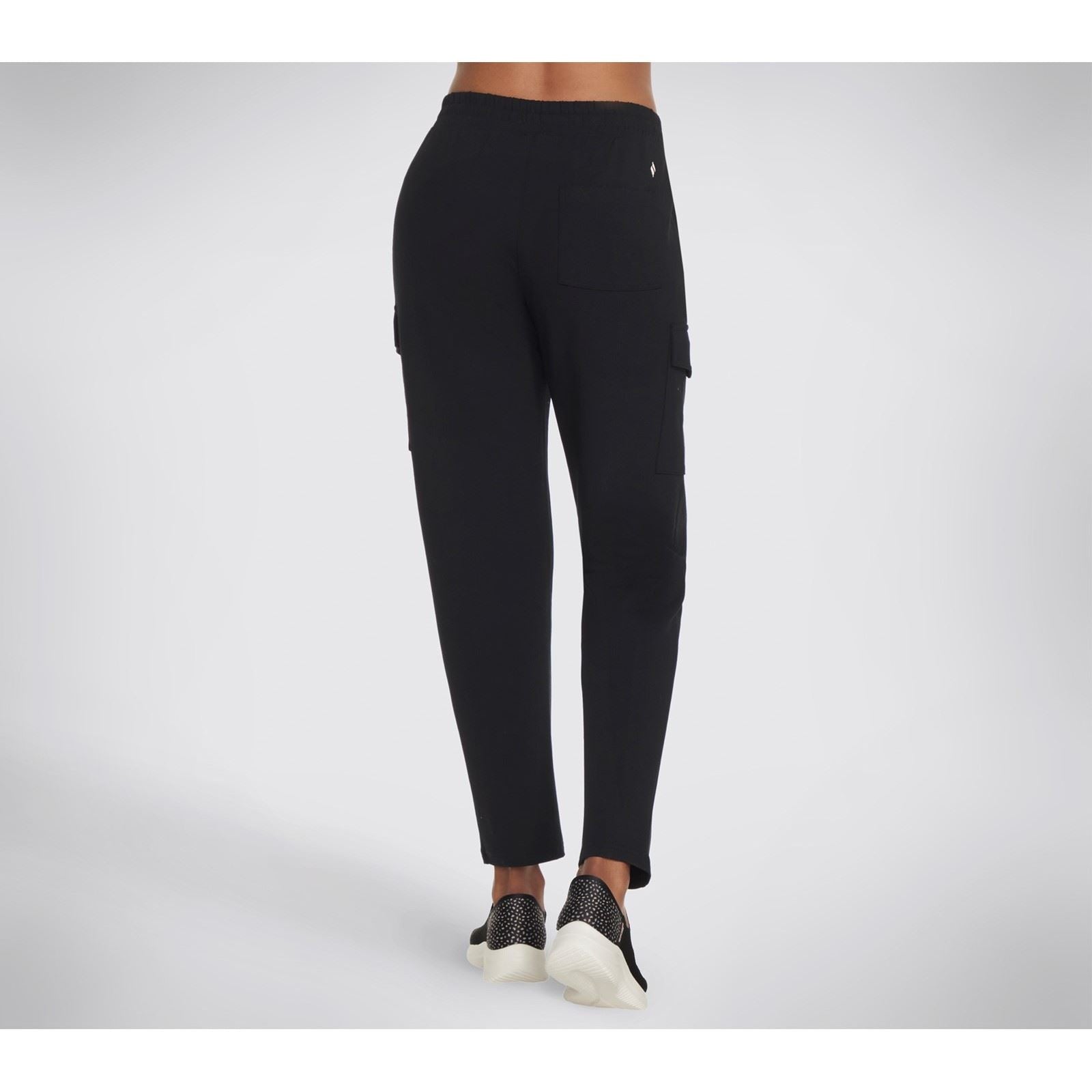 Skechers Slip-Ins Cargo Damen Schwarze Cargo-Hosen