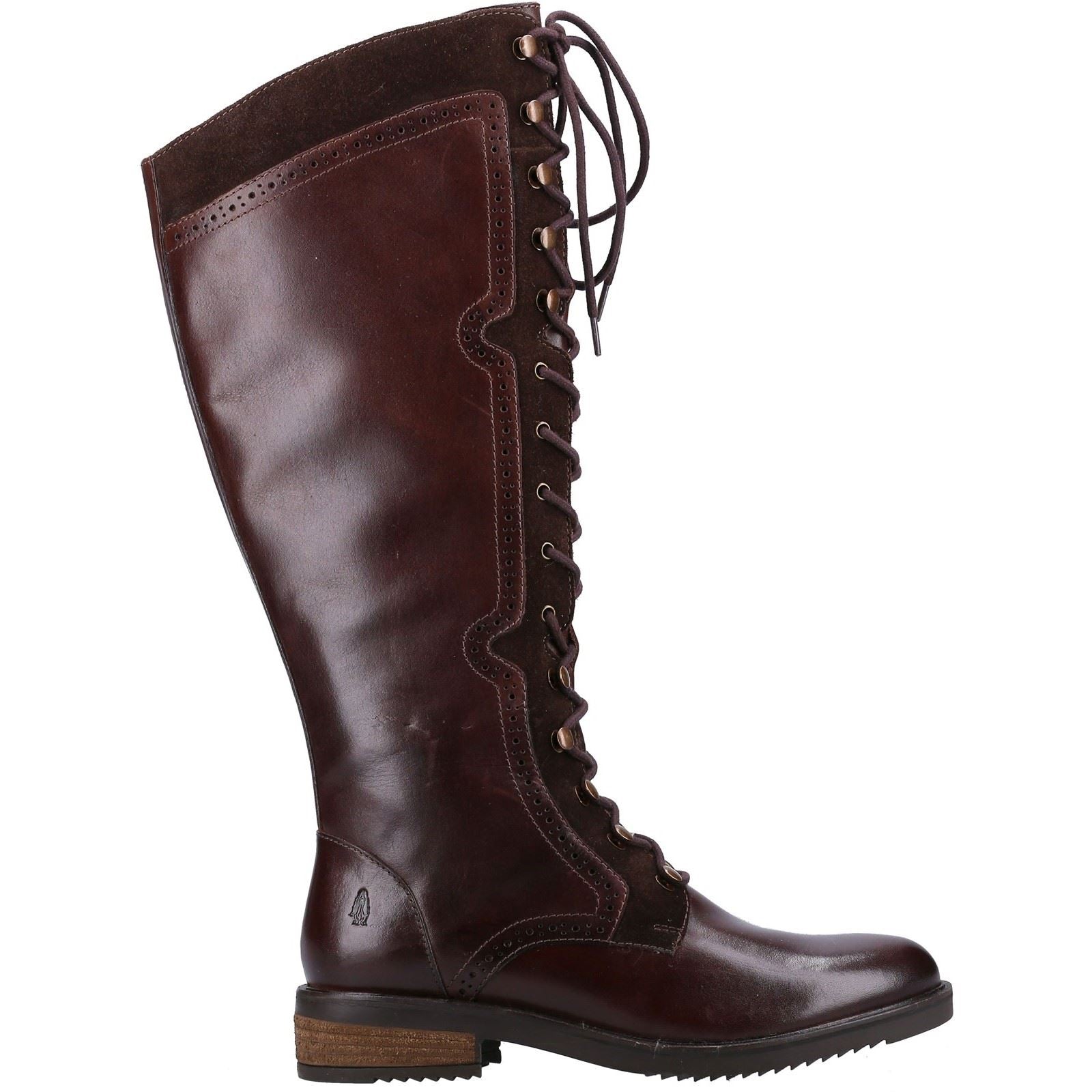 Hush Puppies Rudy Damenstiefel Aus Braunem Wildleder