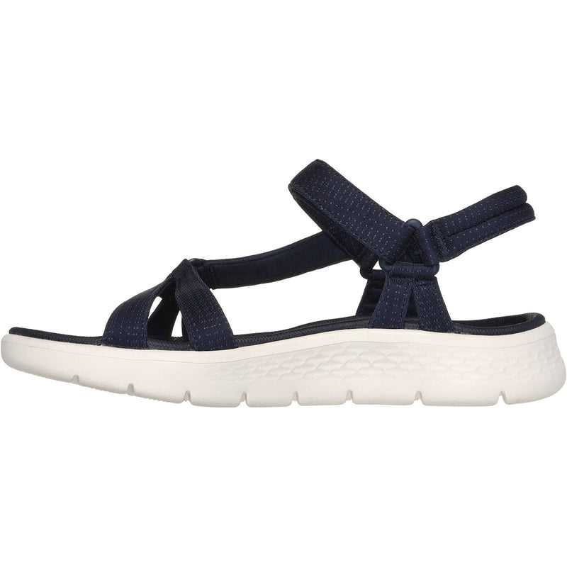 Skechers GO WALK Flex Sublime Polyester Damen Sandalen In Marineblau