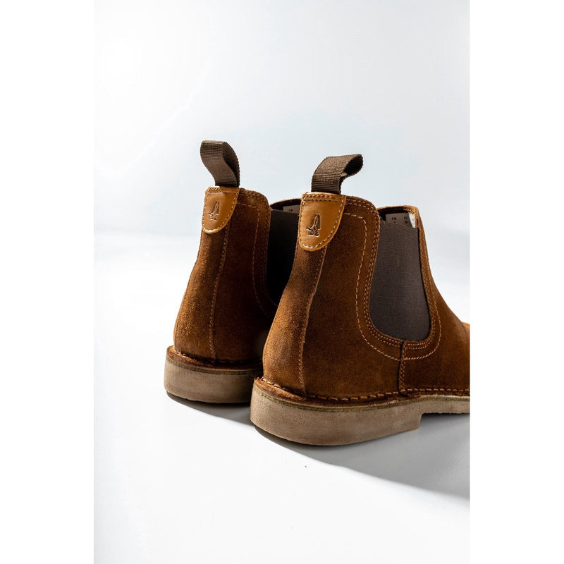Hush Puppies Shaun Wildleder Herren Stiefel In Hellbraun