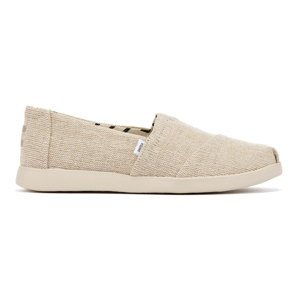 TOMS Alpargata Plus Heritage Canvas Damen Espadrilles In Beige