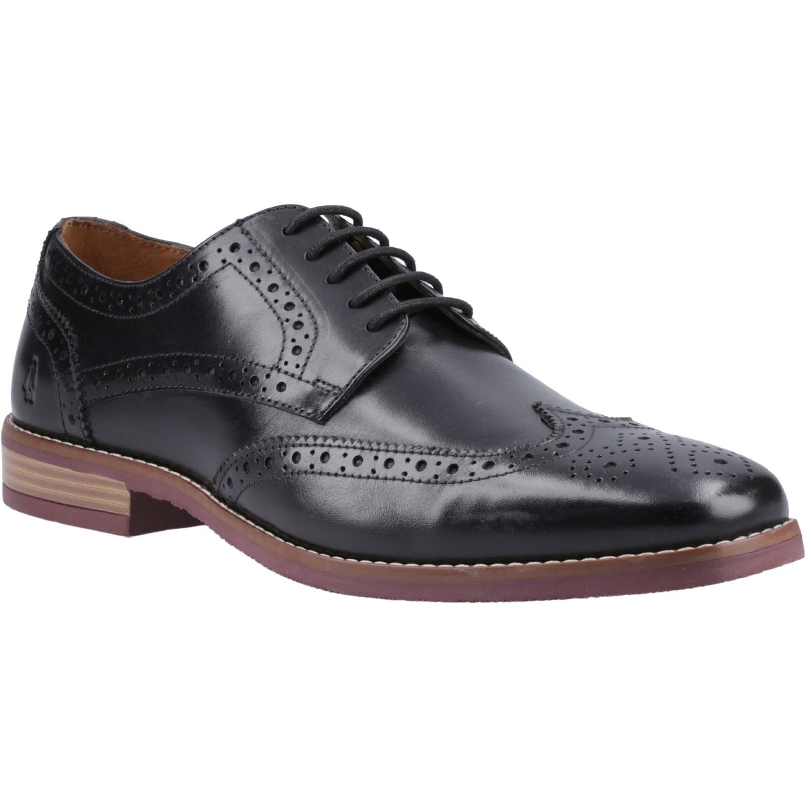 Hush Puppies Mack Herrenschuhe Aus Schwarzem Leder