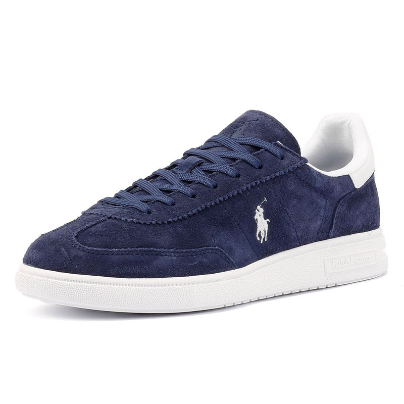 Ralph Lauren Bedford Blaue Wildleder Sneaker