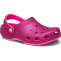 Crocs Classic Glitter Thermoplastische Rosa Crush Clogs