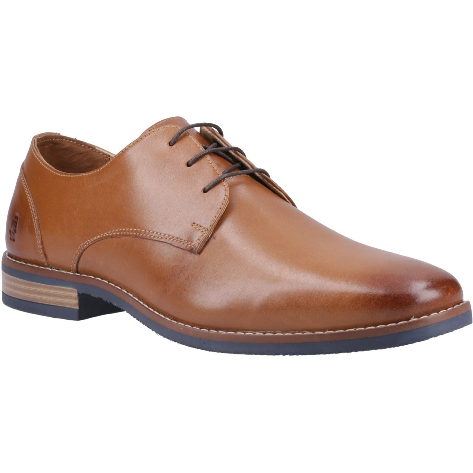 Hush Puppies Mike Herren Lederschuhe In Tan Zum Schnüren
