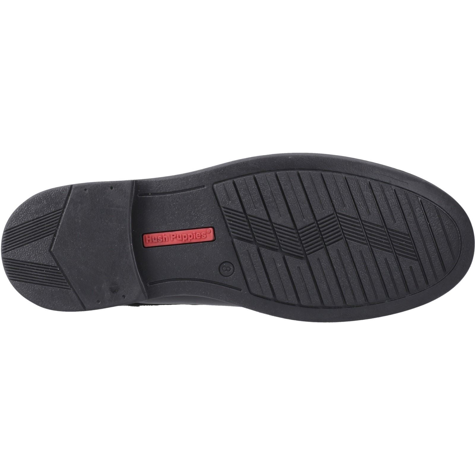 Hush Puppies Tim Monk Lederschuhe Für Jungen In Schwarz