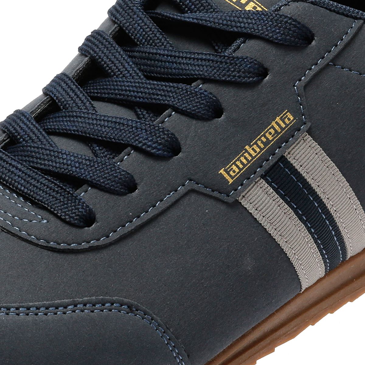 Lambretta Tackle Männerblaue Turnschuhe