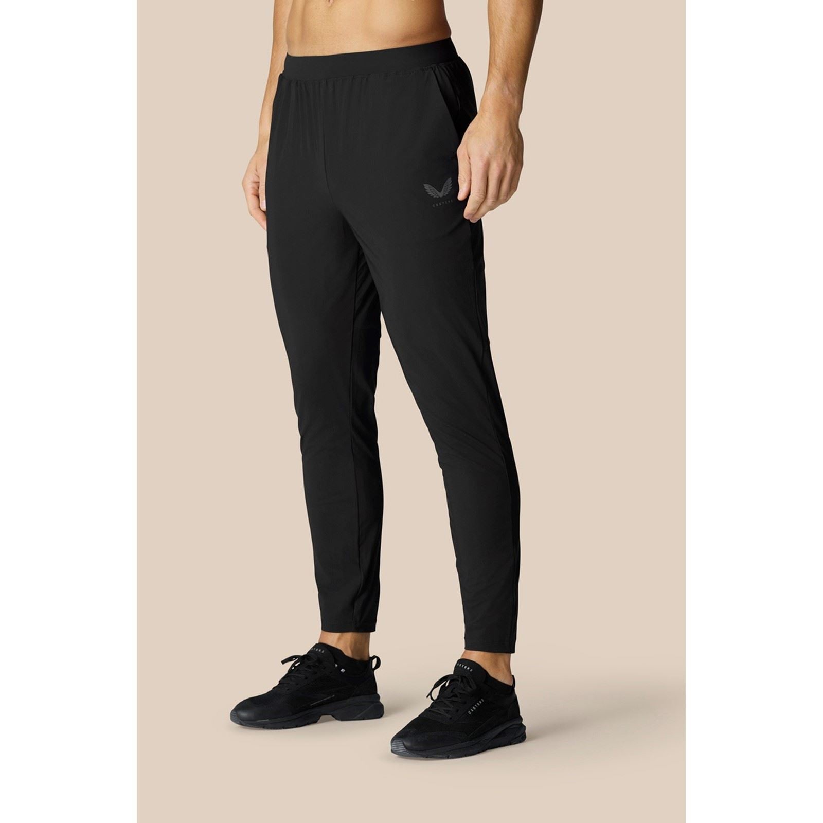 Castore Tech Training Pants Nylon Herren Schwarz Jogginghosen