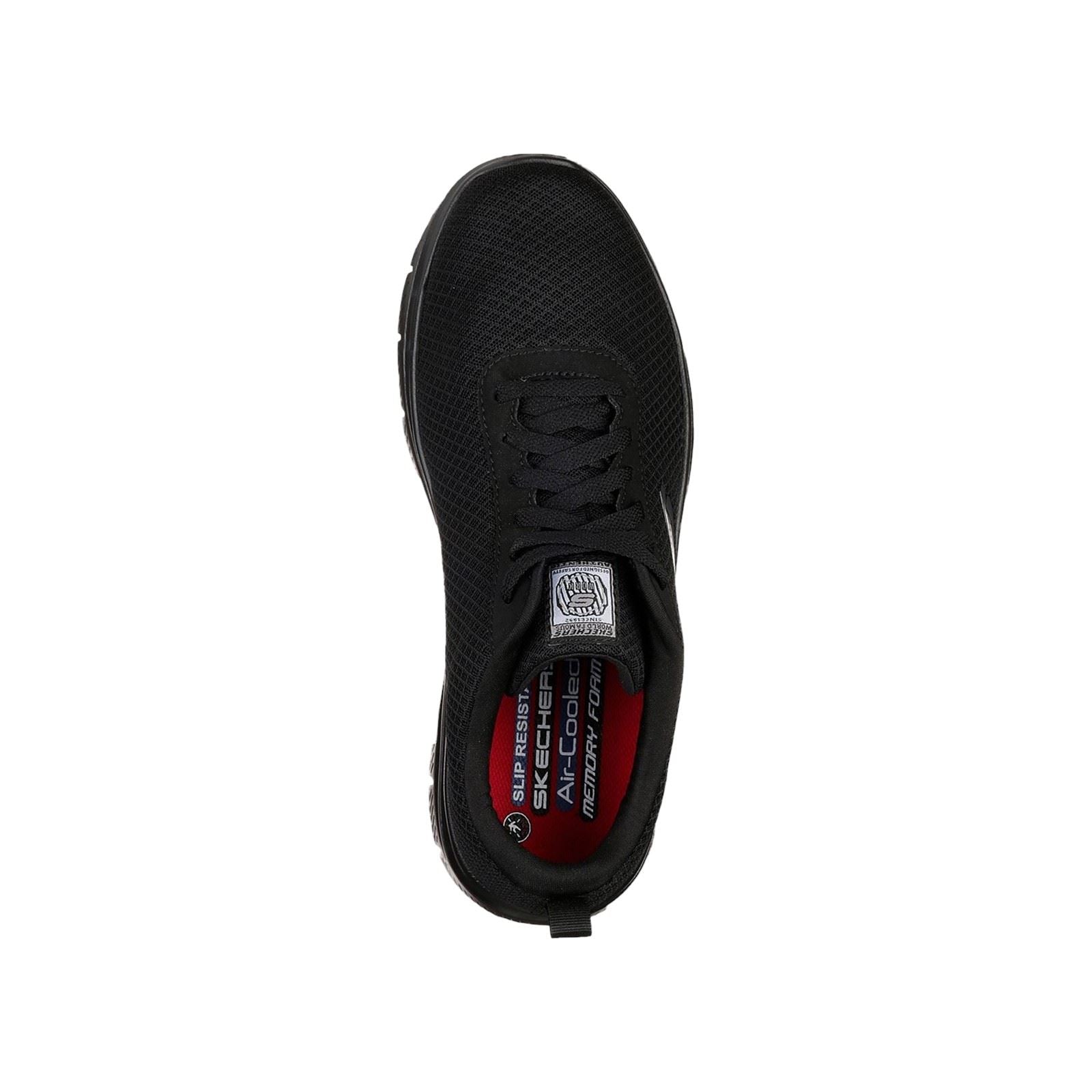 Skechers Workwear Flex Advantage - Bendon Sr Polyester Herren Schwarze Sicherheitssneaker