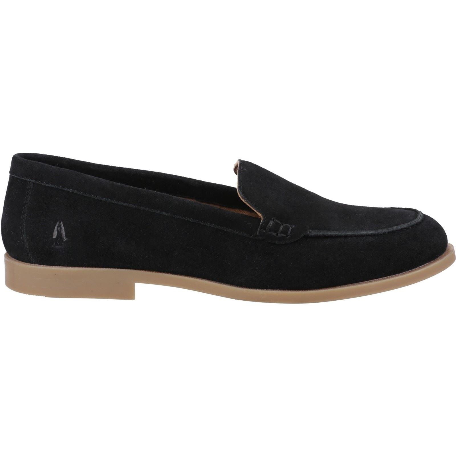 Hush Puppies Natasha Damen Schwarze Farbe Lederloafer