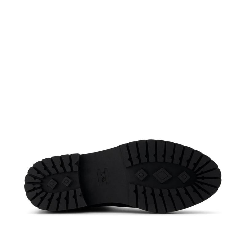 TOMS Bennet Leder Damen Schwarze Stiefel