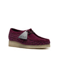 Clarks Originals Wallabee Damen Lila Textilschuhe