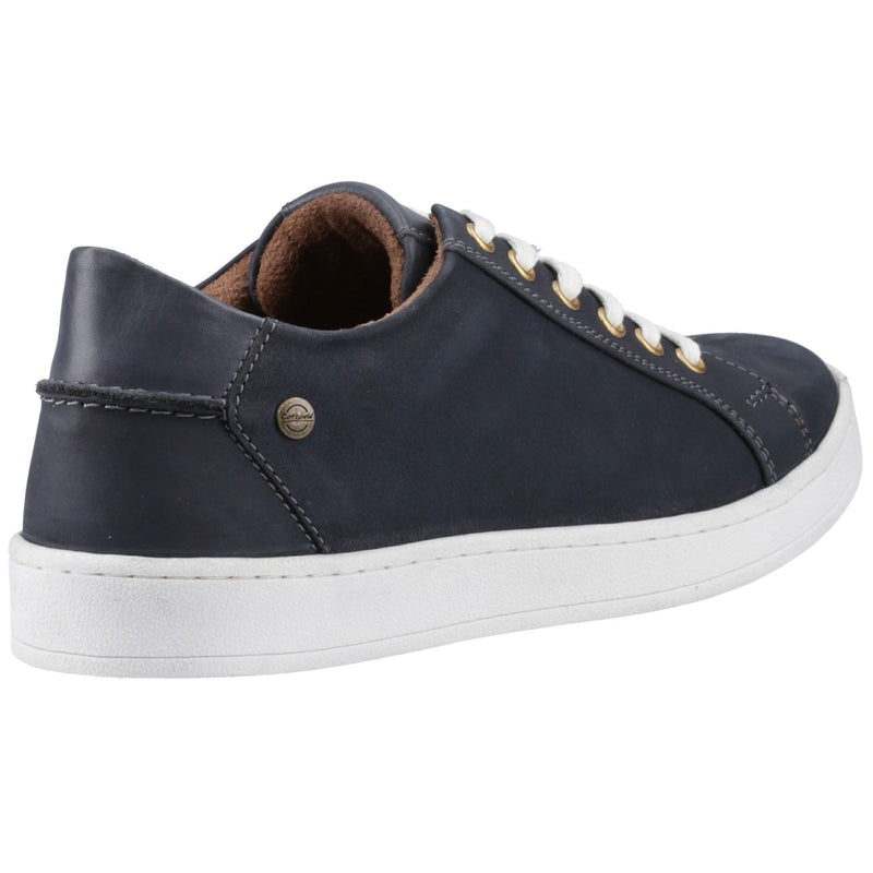 Cotswold Radcot Damen Sneaker Aus Blauem Leder