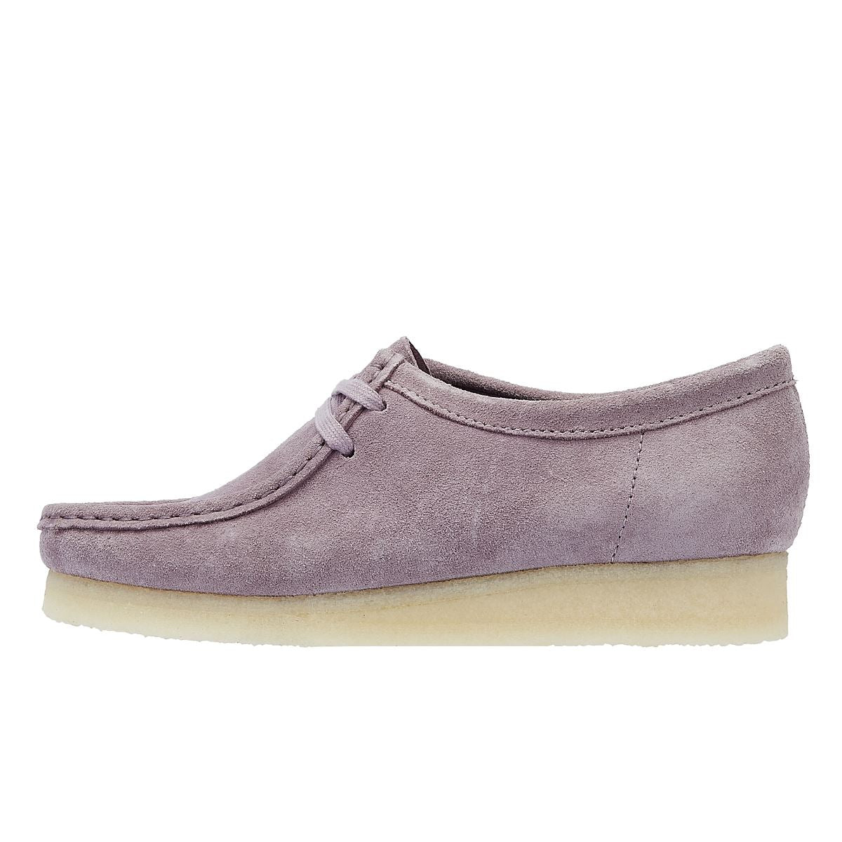 Clarks Wallabee Wildleder Damen Bequemschuhe In Mauve