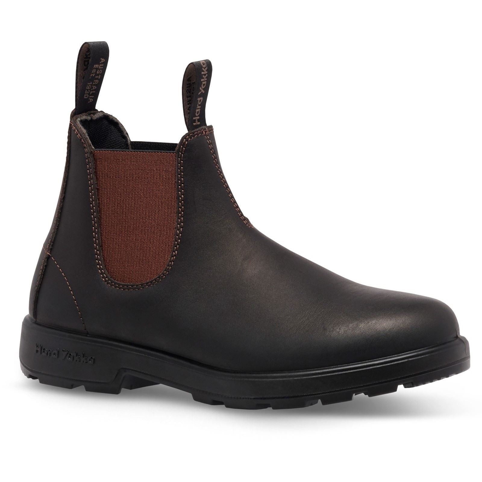 Hard Yakka Brunswick Wachsleder Herren Braune Wachs Stiefel